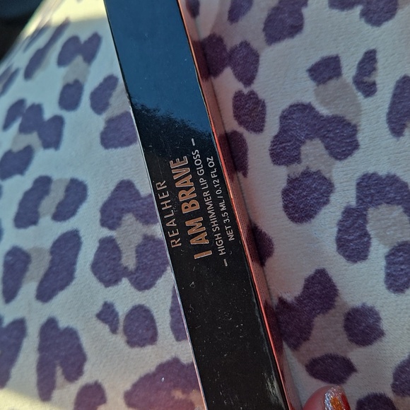New RealHer I Am Brave - Shimmer Silver Lip Gloss - Picture 3 of 4